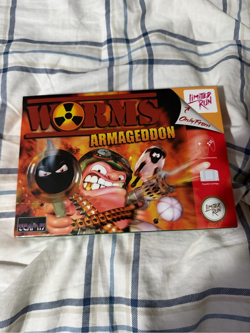 Worms: Armageddon Nintendo 64 Limited Run + Cards